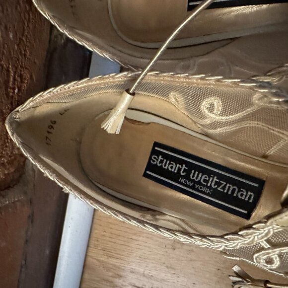 👠 Vintage Stuart Weitzman “Cinderella” Wedding Shoe 👠 - Picture 7 of 8